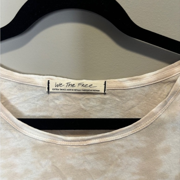 Free People Anytime Tie Dye Tank Hot Hibiscus Combo - Picture 5 of 10